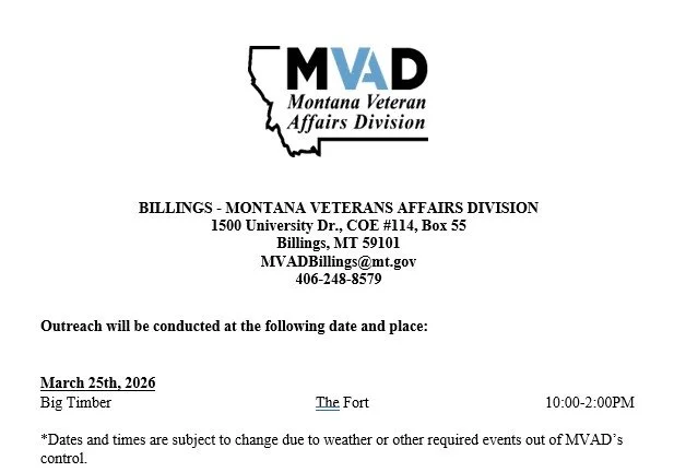 MVAD Outreach - Big Timber