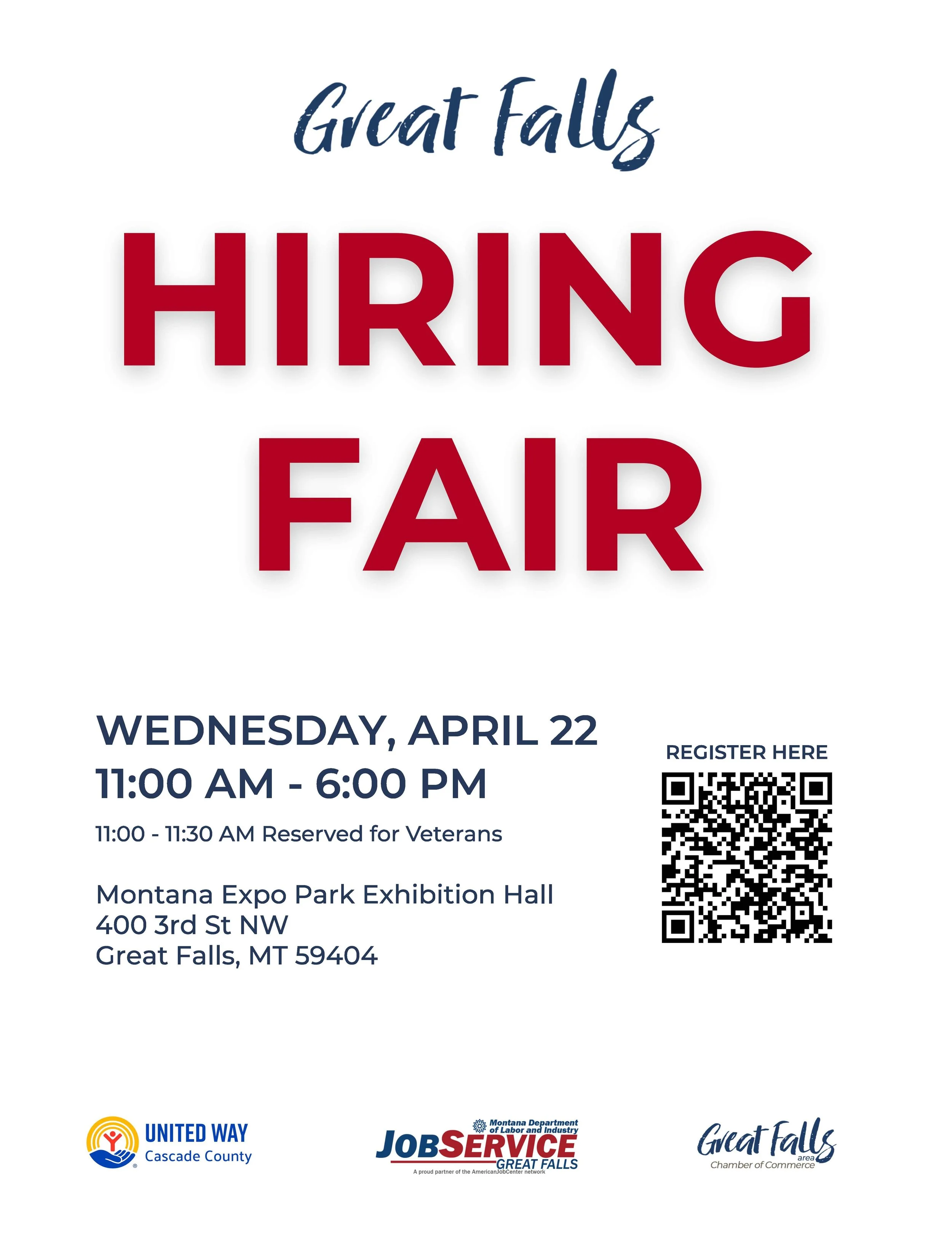Great Falls Hiring Event 