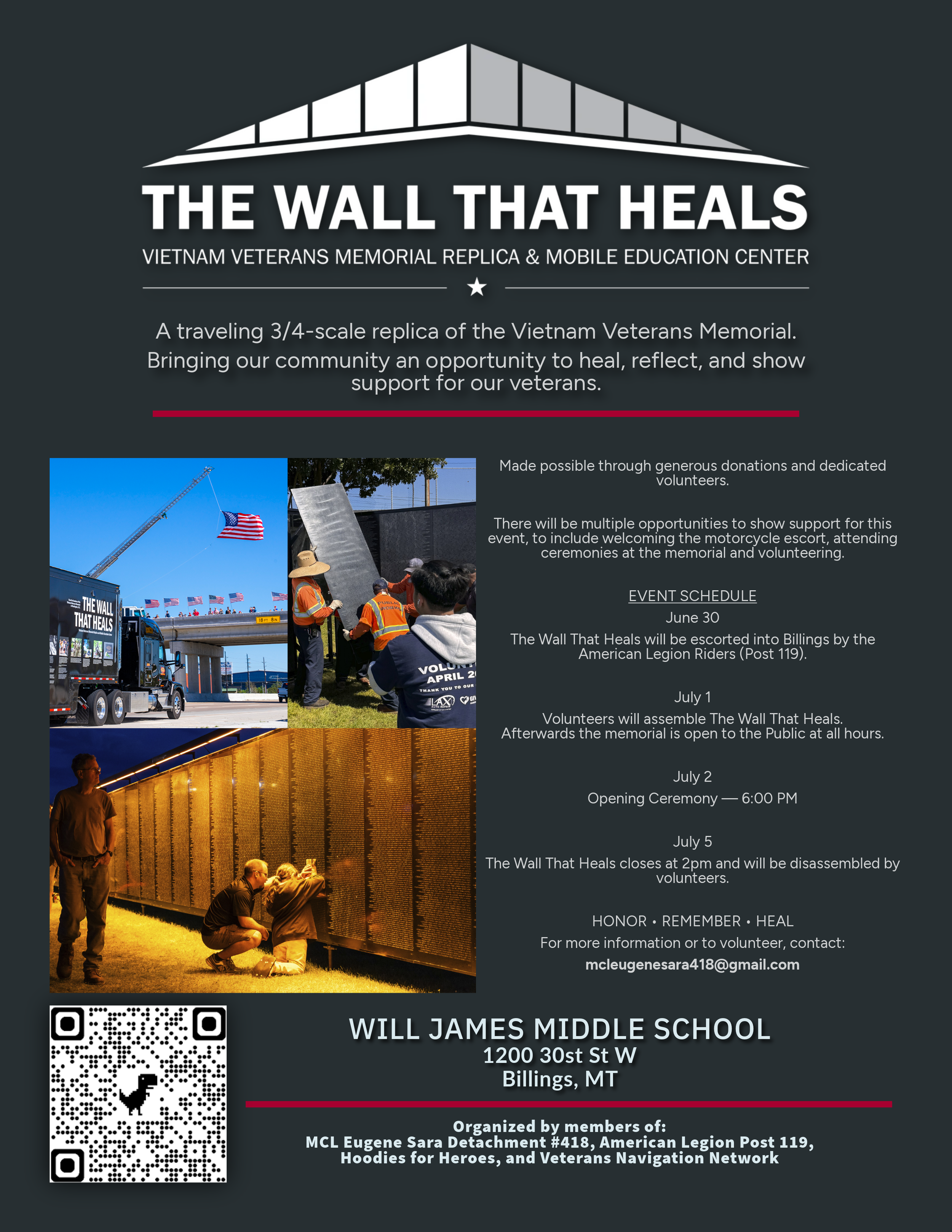 BILLINGS, MT - The Wall That Heals