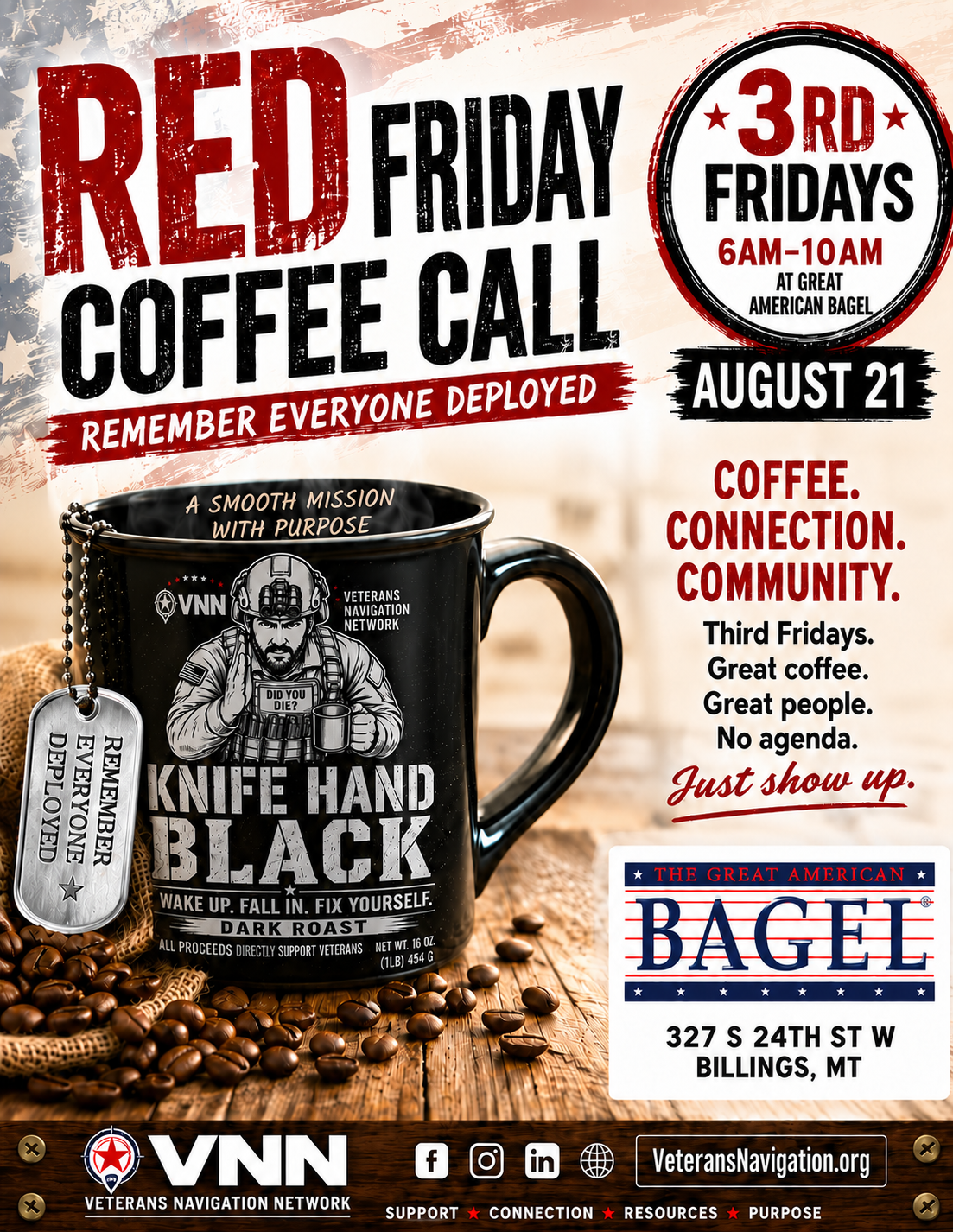 RED Friday Coffee Call August 21