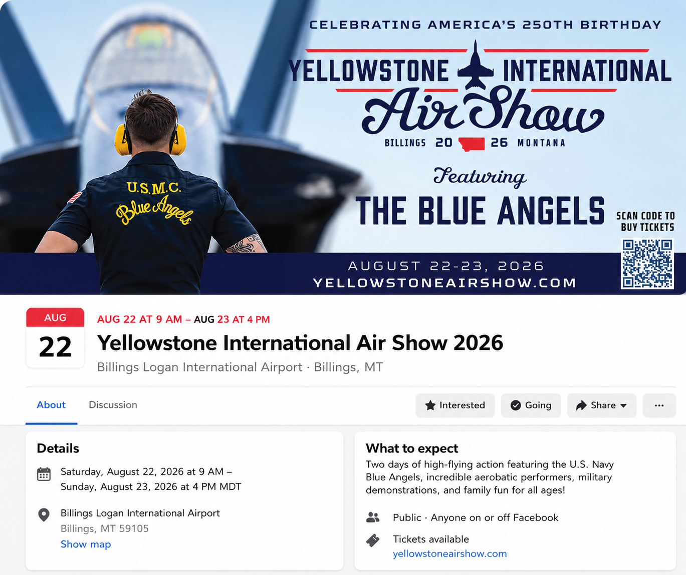 Yellowstone International Air Show (VNN Booth!)