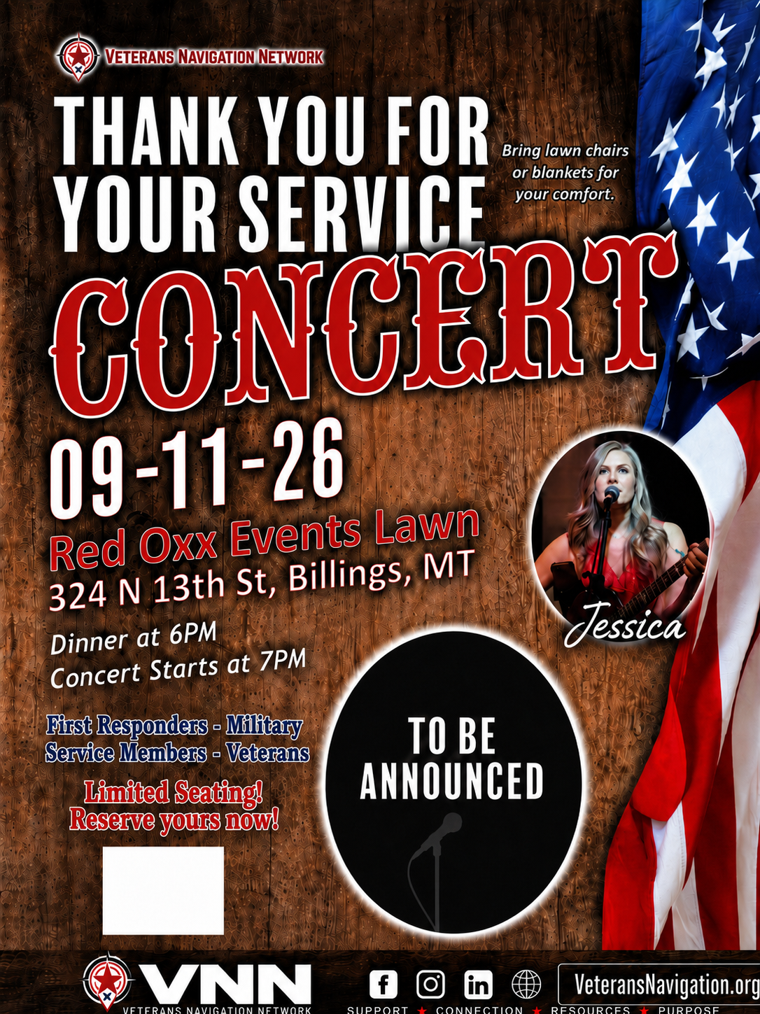 Thank You For Your Service concert!