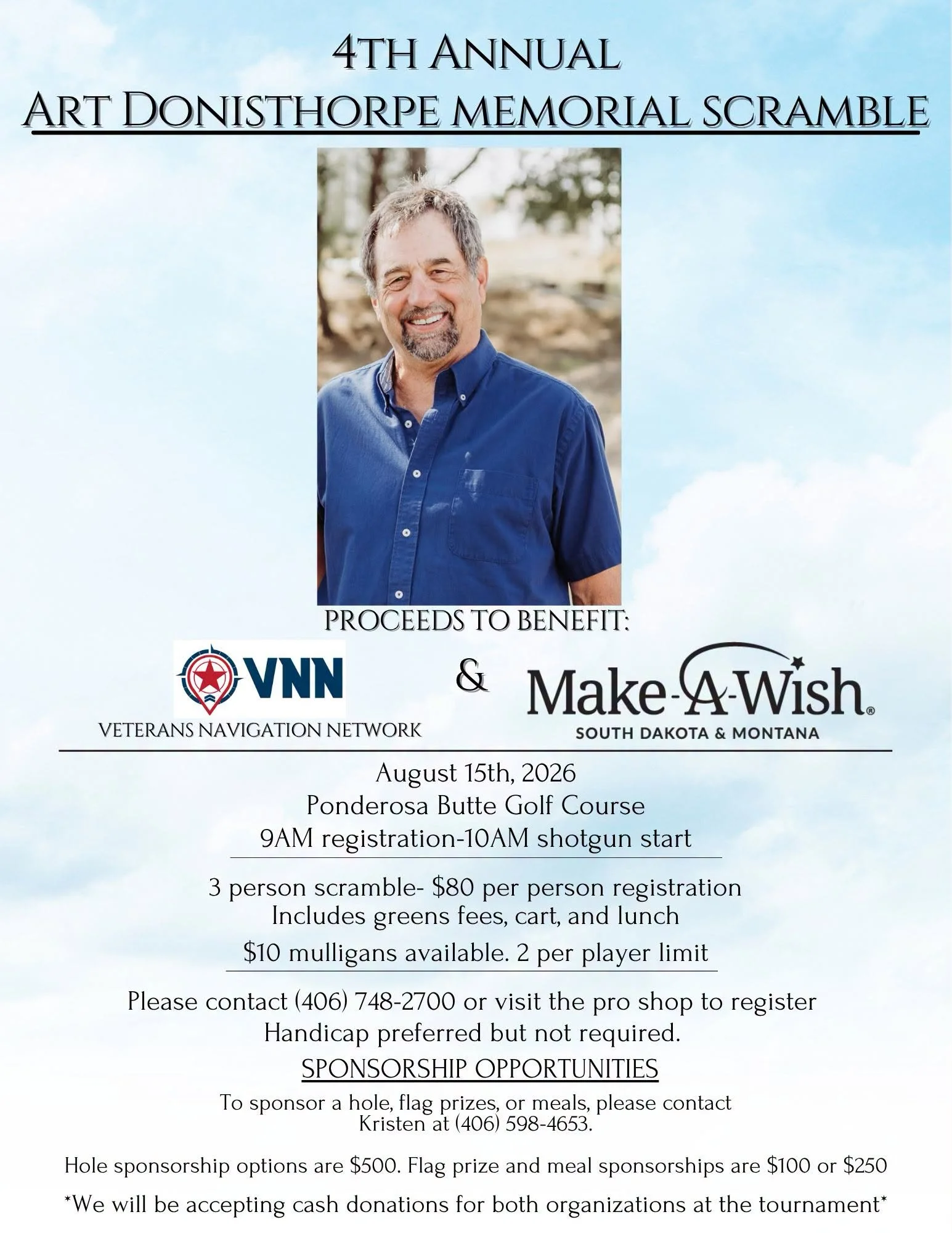 4th Annual Art Donisthorpe Memorial Golf Scramble