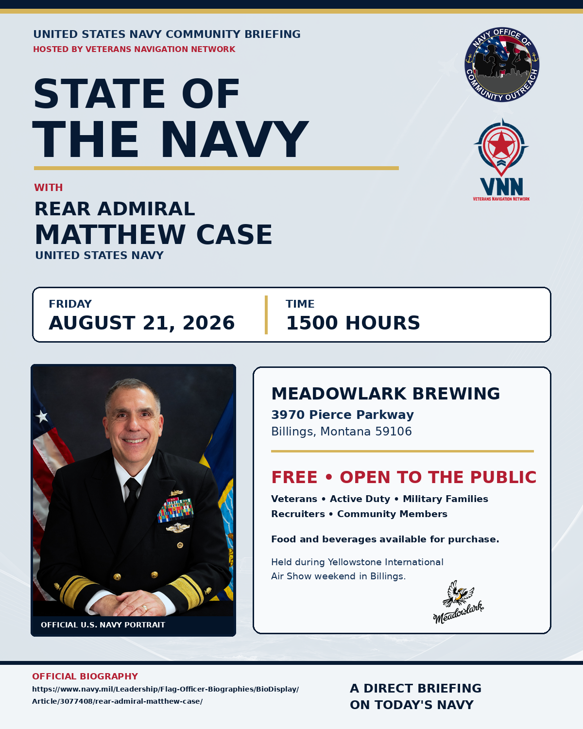 State of the US Navy with Admiral Case