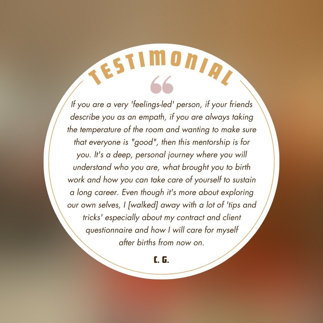 Read more testimonials at the 🔗 link in the bio.⁠
⁠
++⁠
⁠
&quot;If you are a very 'feelings-led' person, if your friends describe you as an empath, if you are always taking the temperature of the room and wanting to make sure that everyone is &quot;