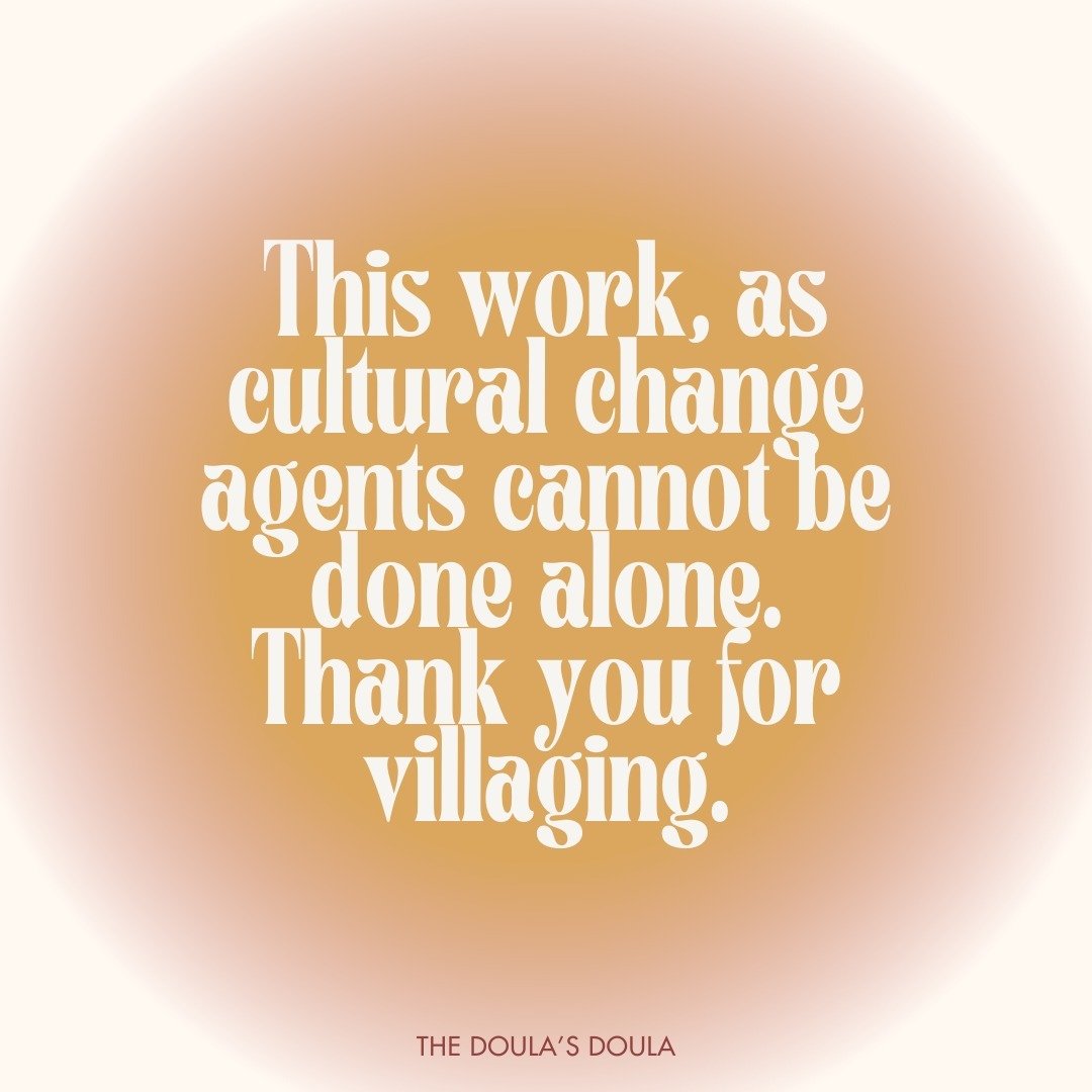 Have you found your doula community?⁠
⁠
Throughout The Doula&rsquo;s Doula mentorship we&rsquo;ll dive into the idea that doula work is community work. It&rsquo;s rooted in reminding clients that they too have a community that they can lean on; you&r