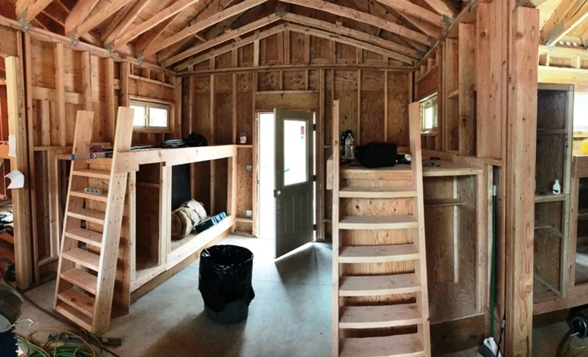 Neslon Cabin Build Lake Wenatchee Ymca Camp