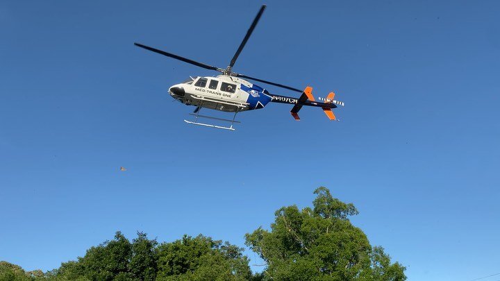 A huge thanks to Med-Trans One for taking their time to train our members on landing zones. We also learned that the flight nurse is also from the Powdersville area!