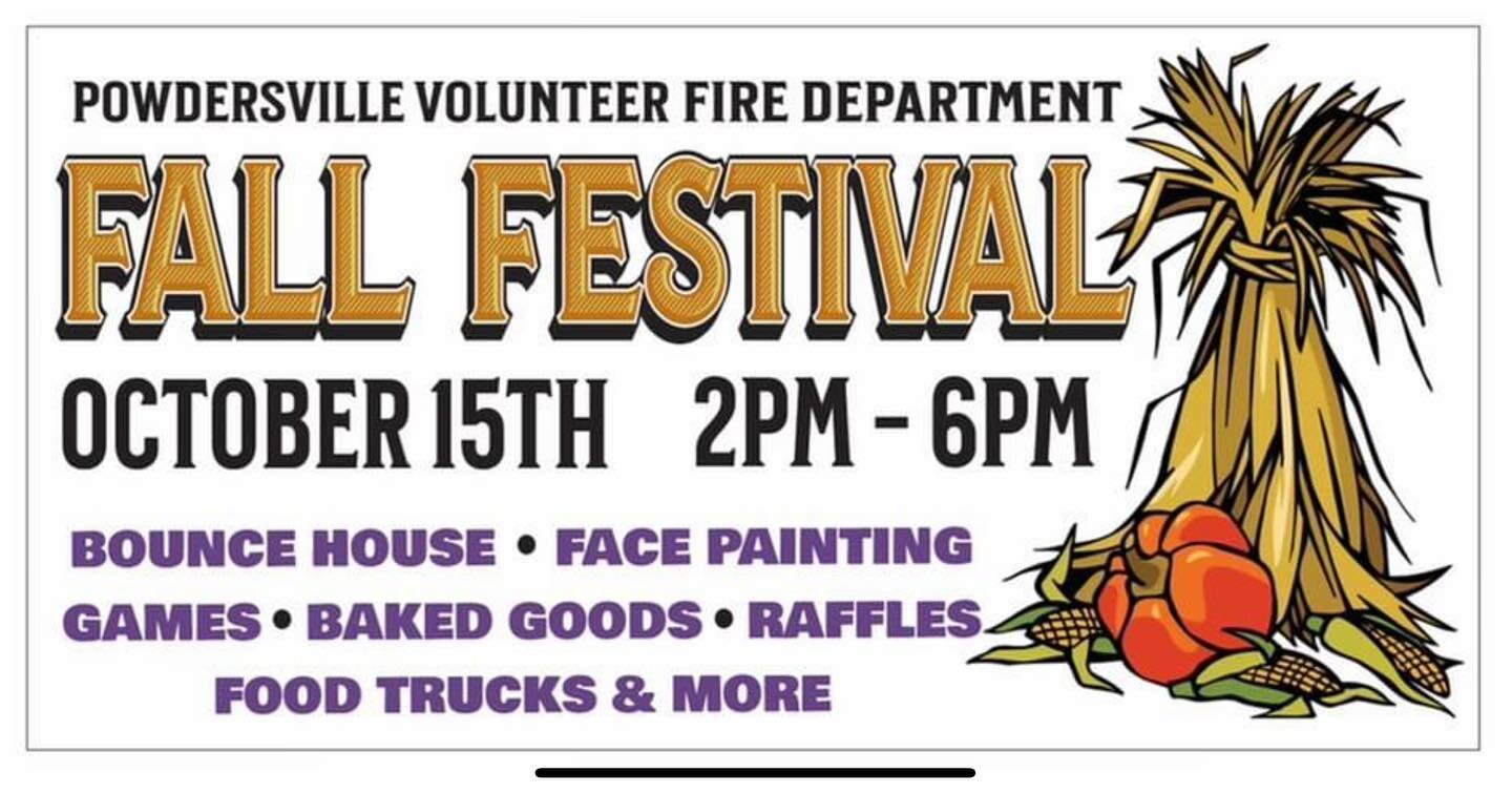 Join us for our upcoming Fall Festival!