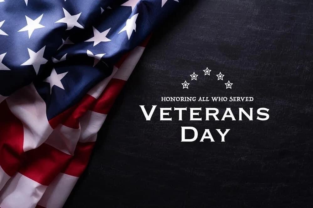 A huge thank you for all of the men and women who have served this country and that have allowed us to have freedom! Our department is fortunate enough to have multiple members that have previously served in the military and now serve their community