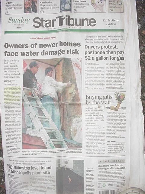 Star Tribune Article from 6/18/2000 featuring Barry Eliason