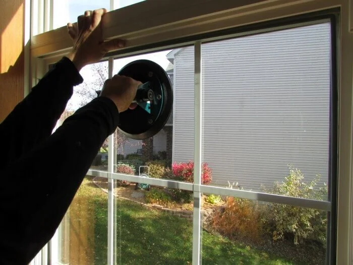 Repairing a window with fogged glass