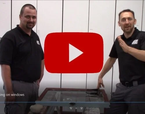 Window film testing video