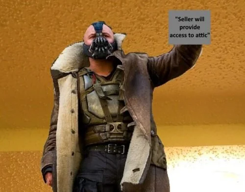 Attic inspections, sealed attic access panels