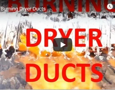 Video: burning dryer ducts