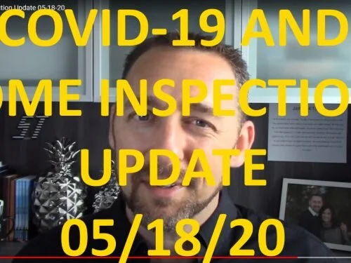 COVID-19 and Home Inspections 5-19-20
