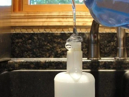 Tired of refilling your hand soap dispenser? Do this.