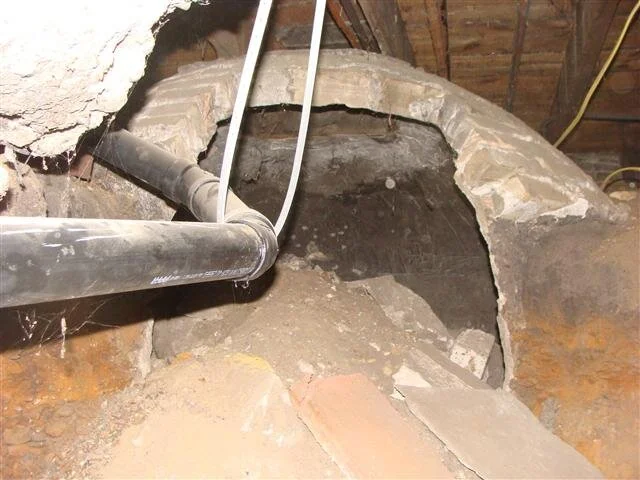 Cisterns and abandoned rainleaders