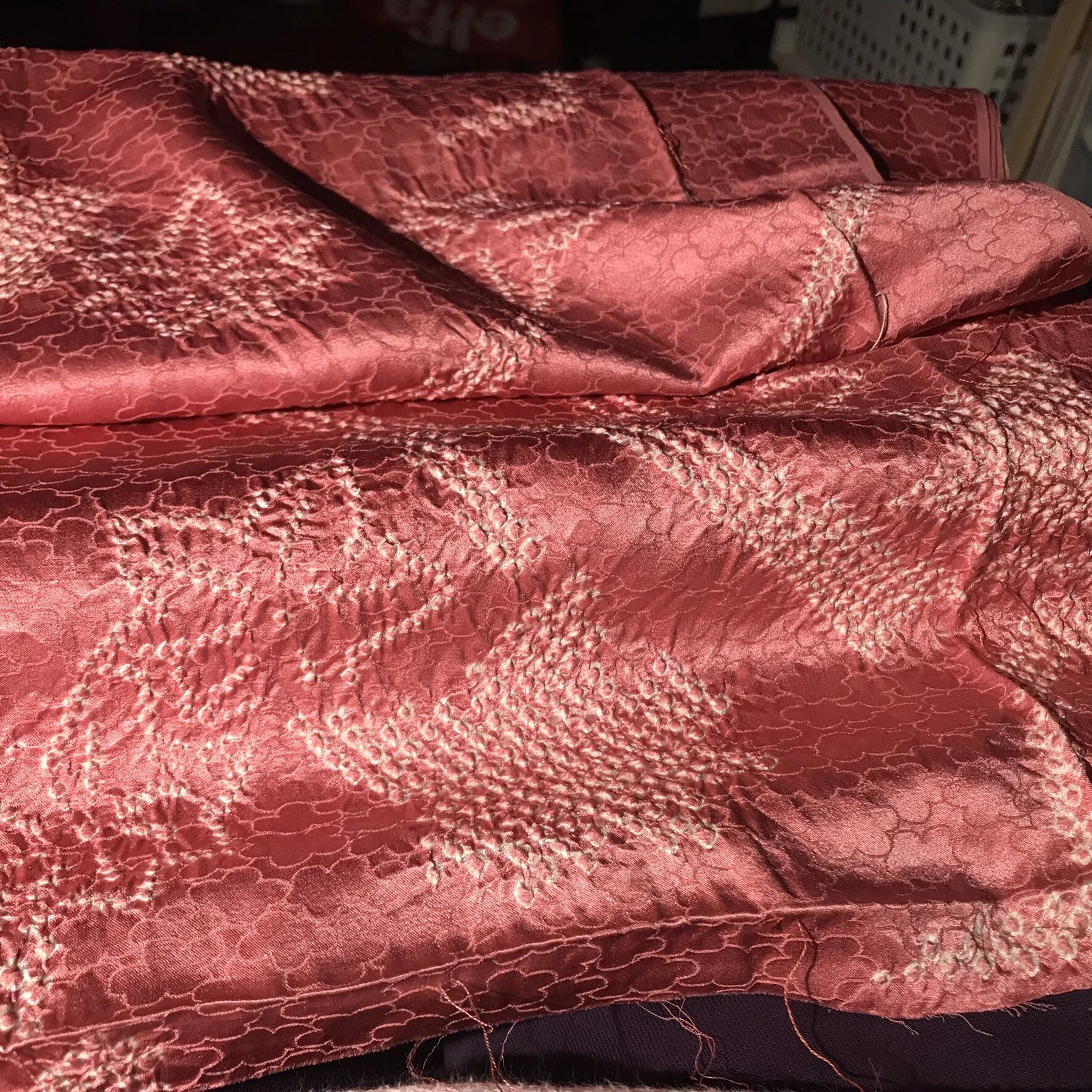 The ancient dyeing technique of Japanese Shibori.