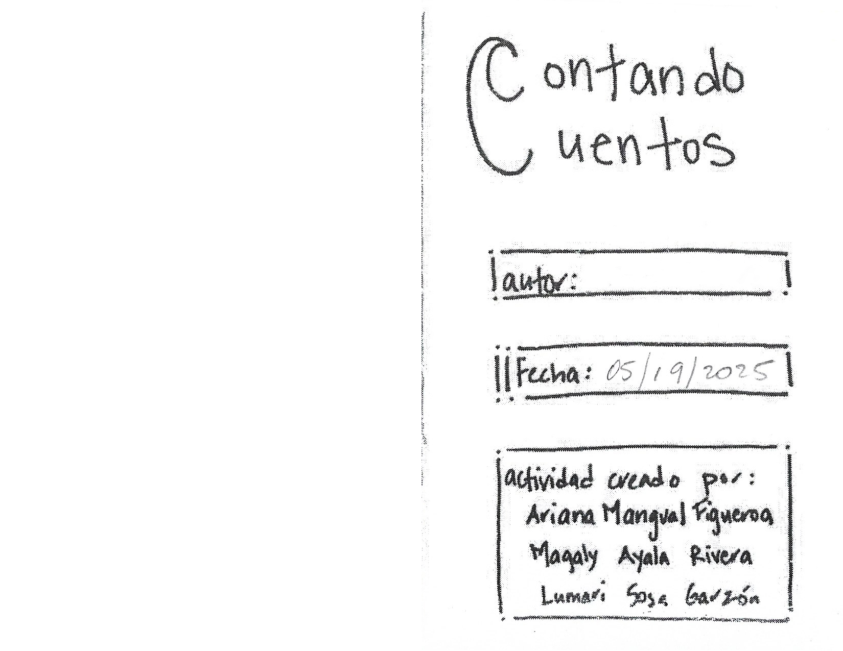 Cuentacuentos Zine #5