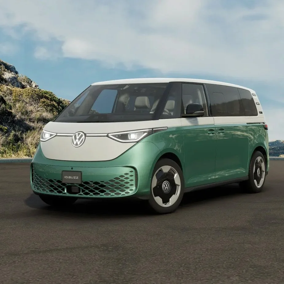 Electric delivery vehicle.