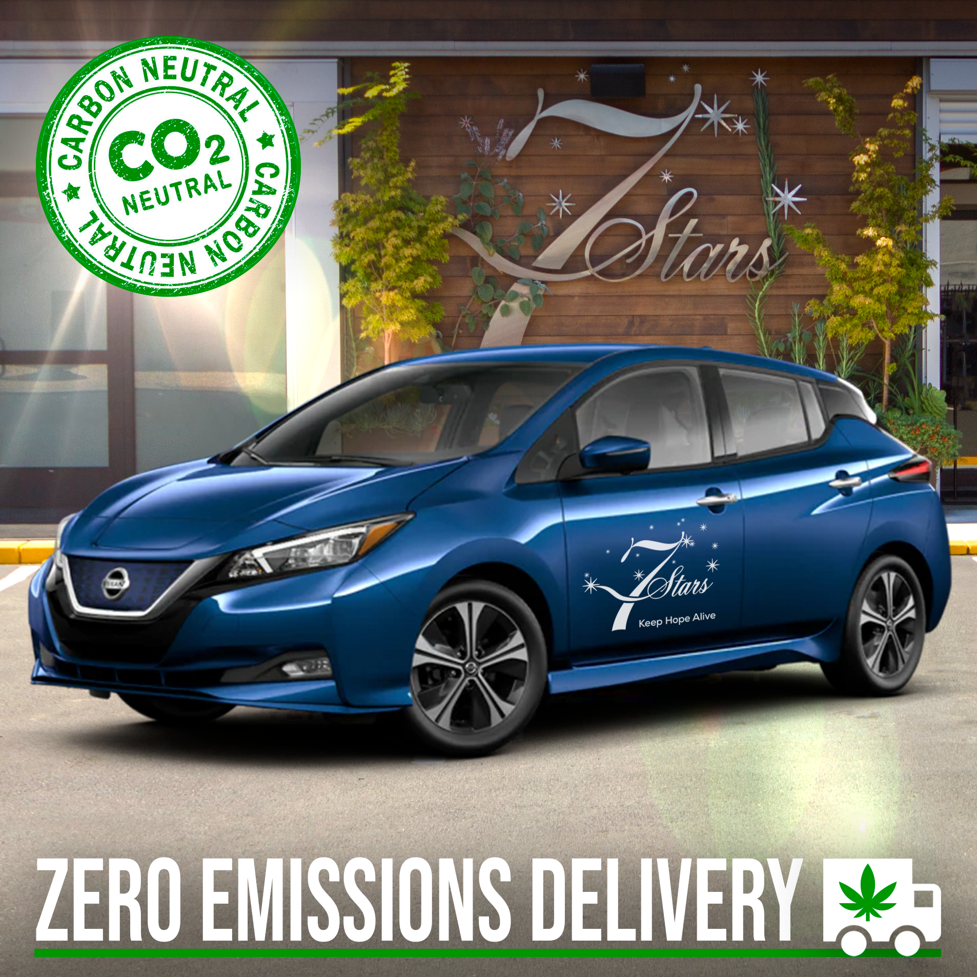 Zero emissions delivery.