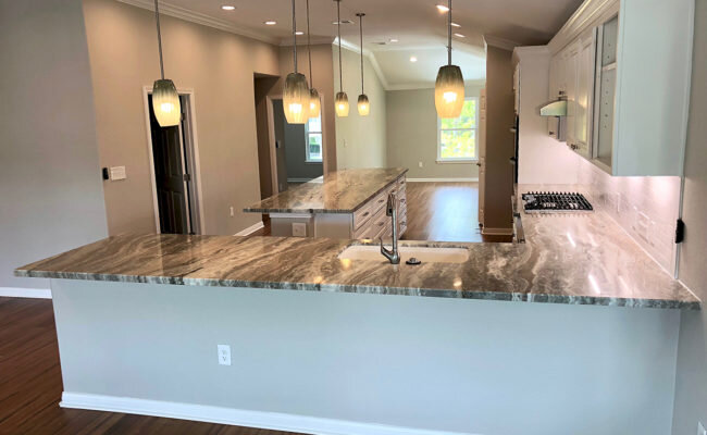 Putnam Builders Coveside Custom Kitchen Residential Design Build Beach Home