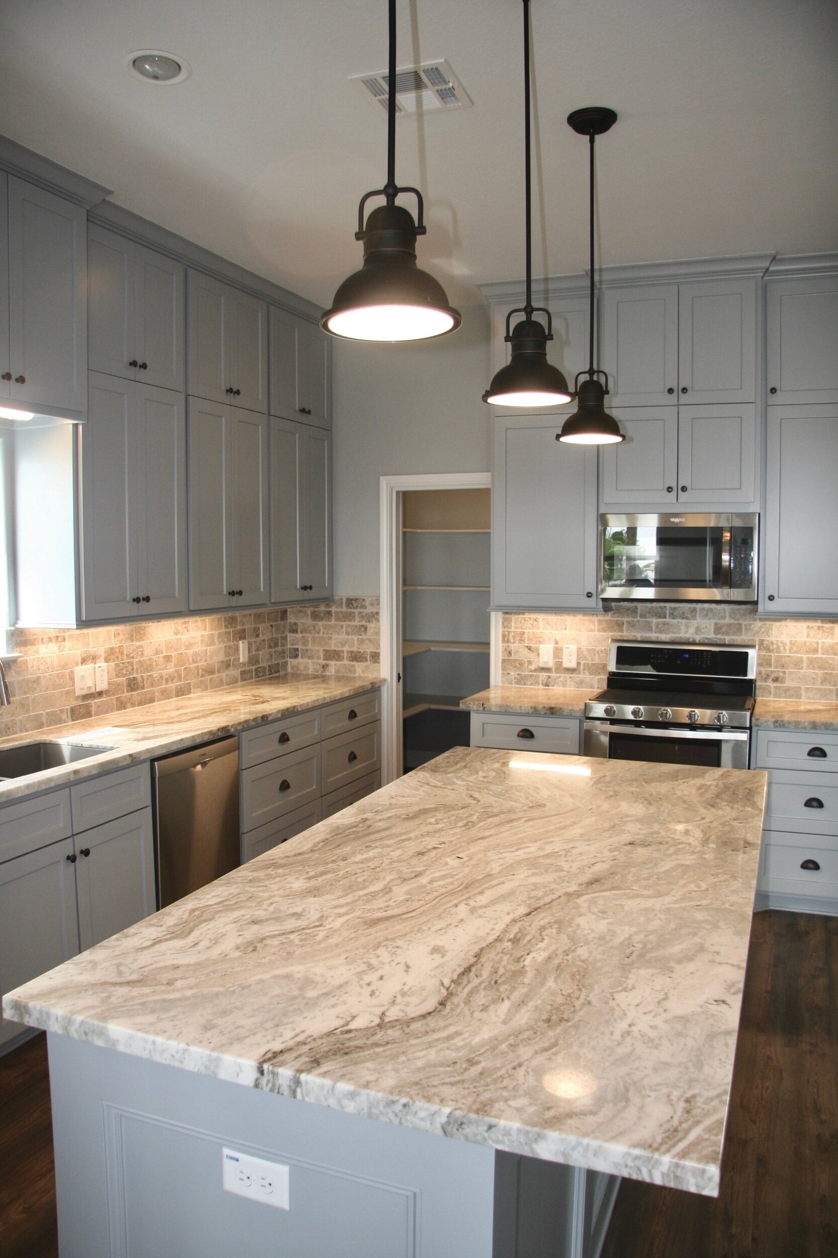 Putnam Builders John Street Custom Kitchen Residential Beach Home