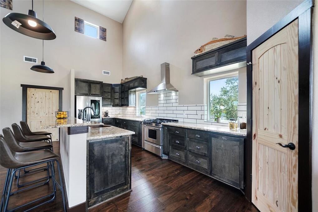Putnam Builders Lakeside Custom Build Residential Barn Beach Multi Level Home Kemah, Texas Construction