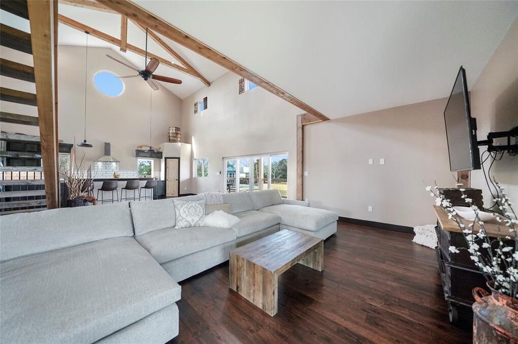 Putnam Builders Lakeside Custom Build Residential Barn Beach Multi Level Home Kemah, Texas Construction