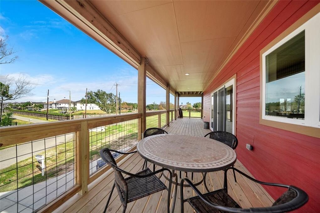 Putnam Builders Lakeside Custom Build Residential Barn Beach Multi Level Home Kemah, Texas Construction