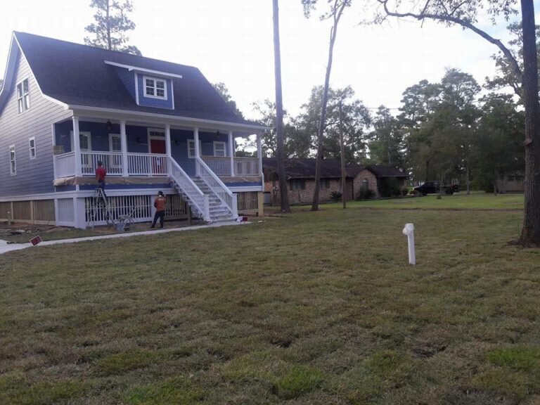 Putnam Builders Custom Ranch Bach Residential Home Dickinson, Texas Construction
