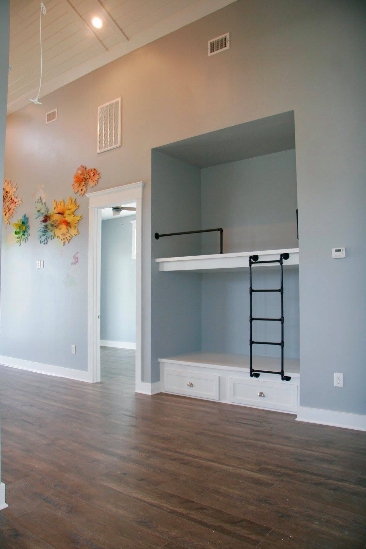 Putnam Builders Custom Built in Bunk Beds in Jamaica Beach Residential Beach Home