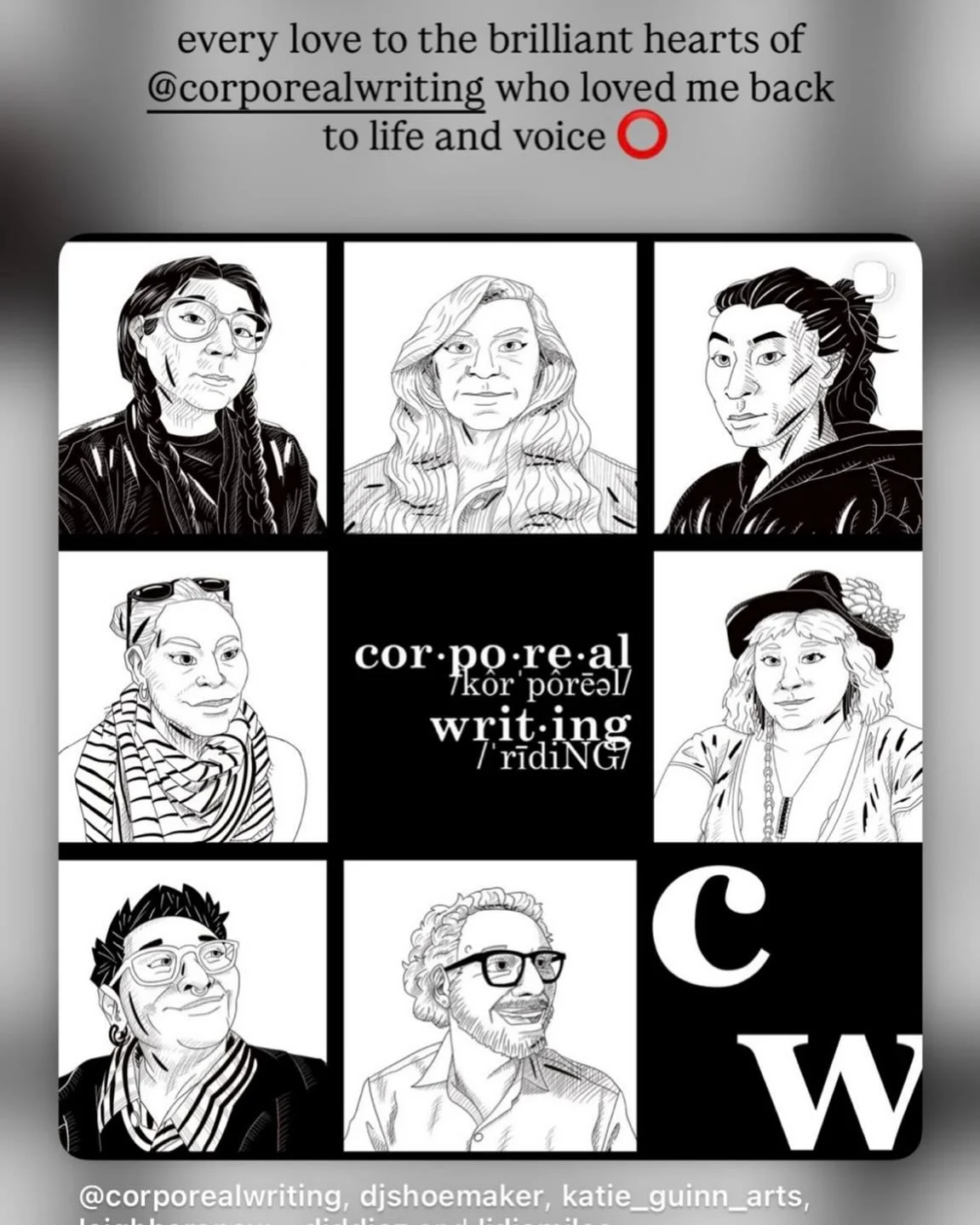 To all of this. @jmswims posted this. ❤️to the artist Miles Mingo @agate_green and ❤️❤️❤️ to @corporealwriting 🌊🐙🐳