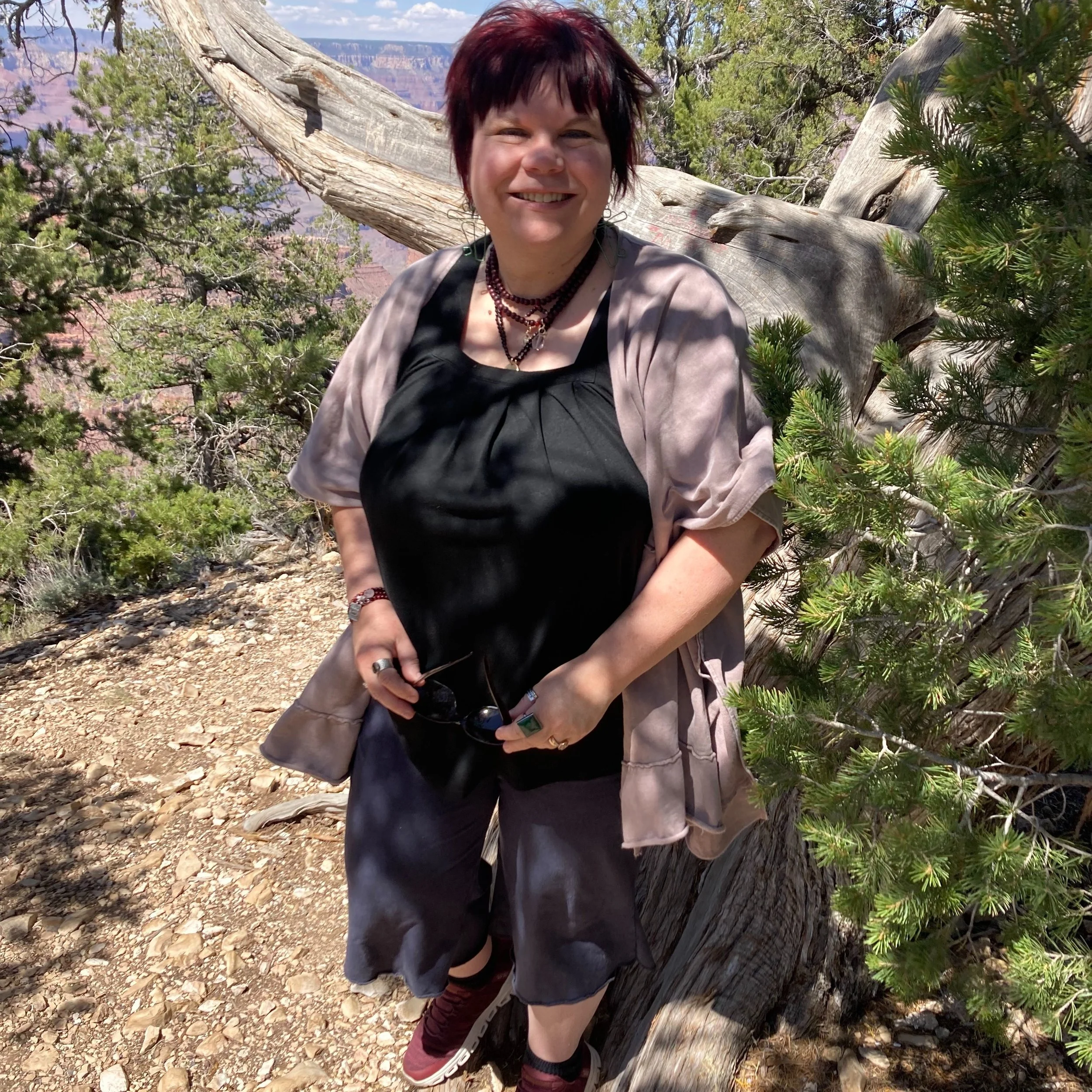 Sometimes you need a perspective shift, so you take a day trip to the Grand Canyon to look at rock. That rock has been here and will be here and it is changing even though human perception is too puny to see it all the time. The world is bigger than 