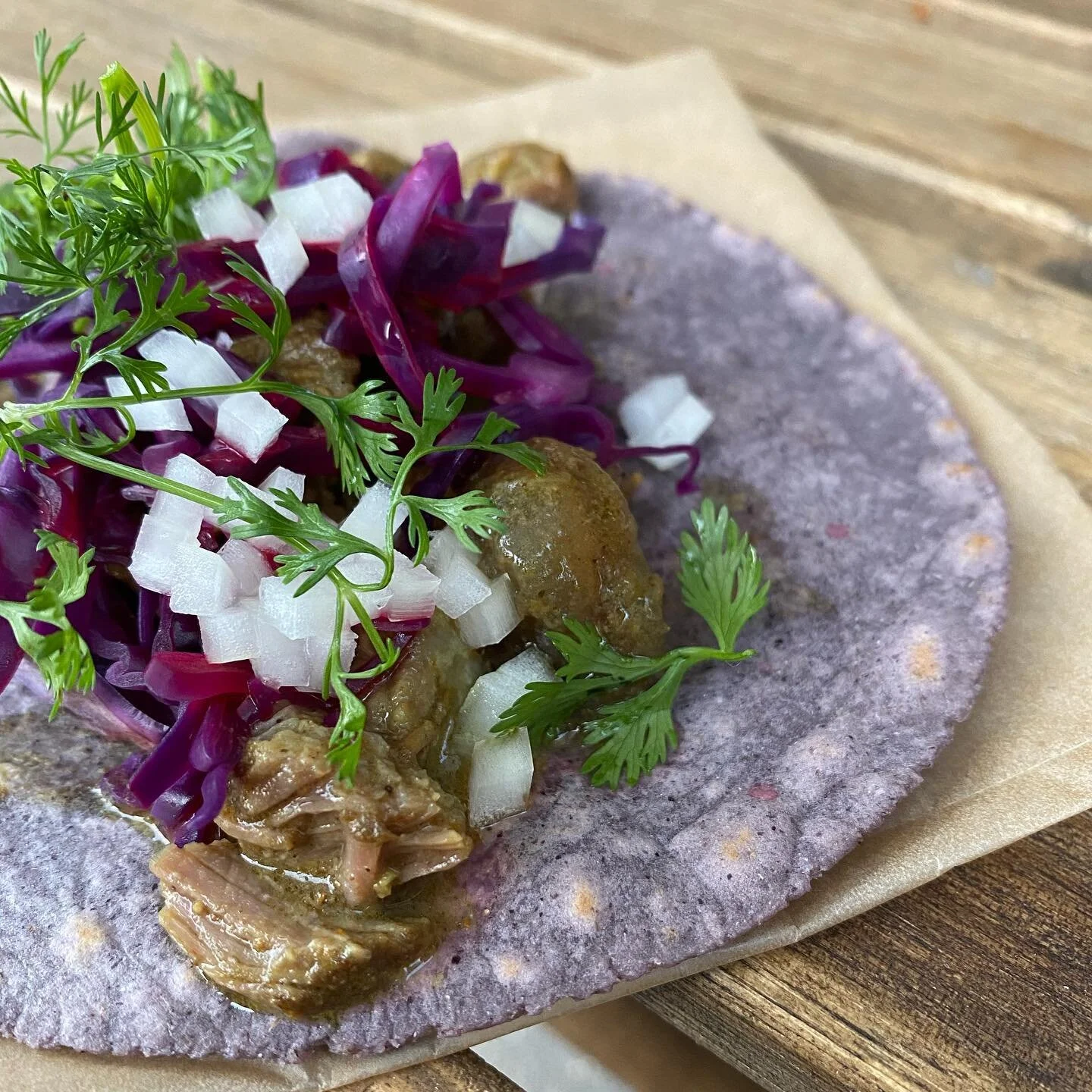 Goat up! Curry Goat Tacos on special this week from our neighbors at Nyammings! 😋🤤