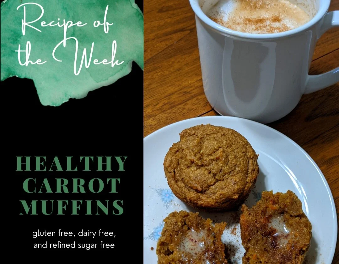 Healthy Carrot Muffins
