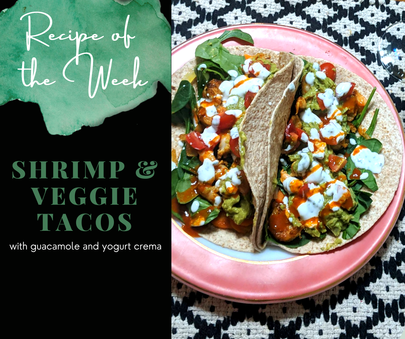 Shrimp &amp; Veggie Tacos