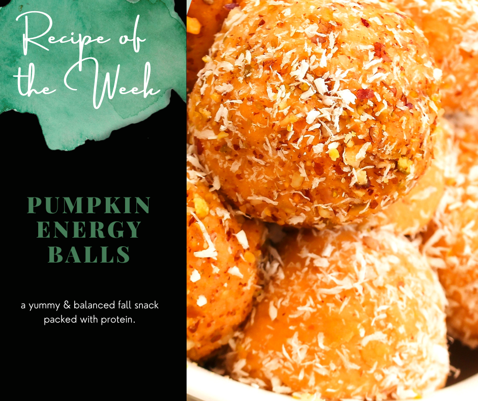 Pumpkin Energy Balls