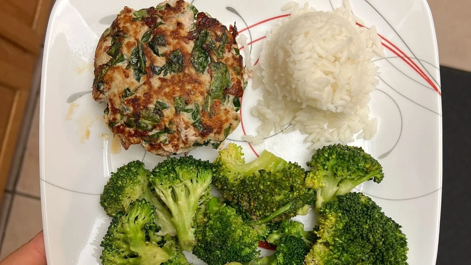 Feta Spinach Burgers