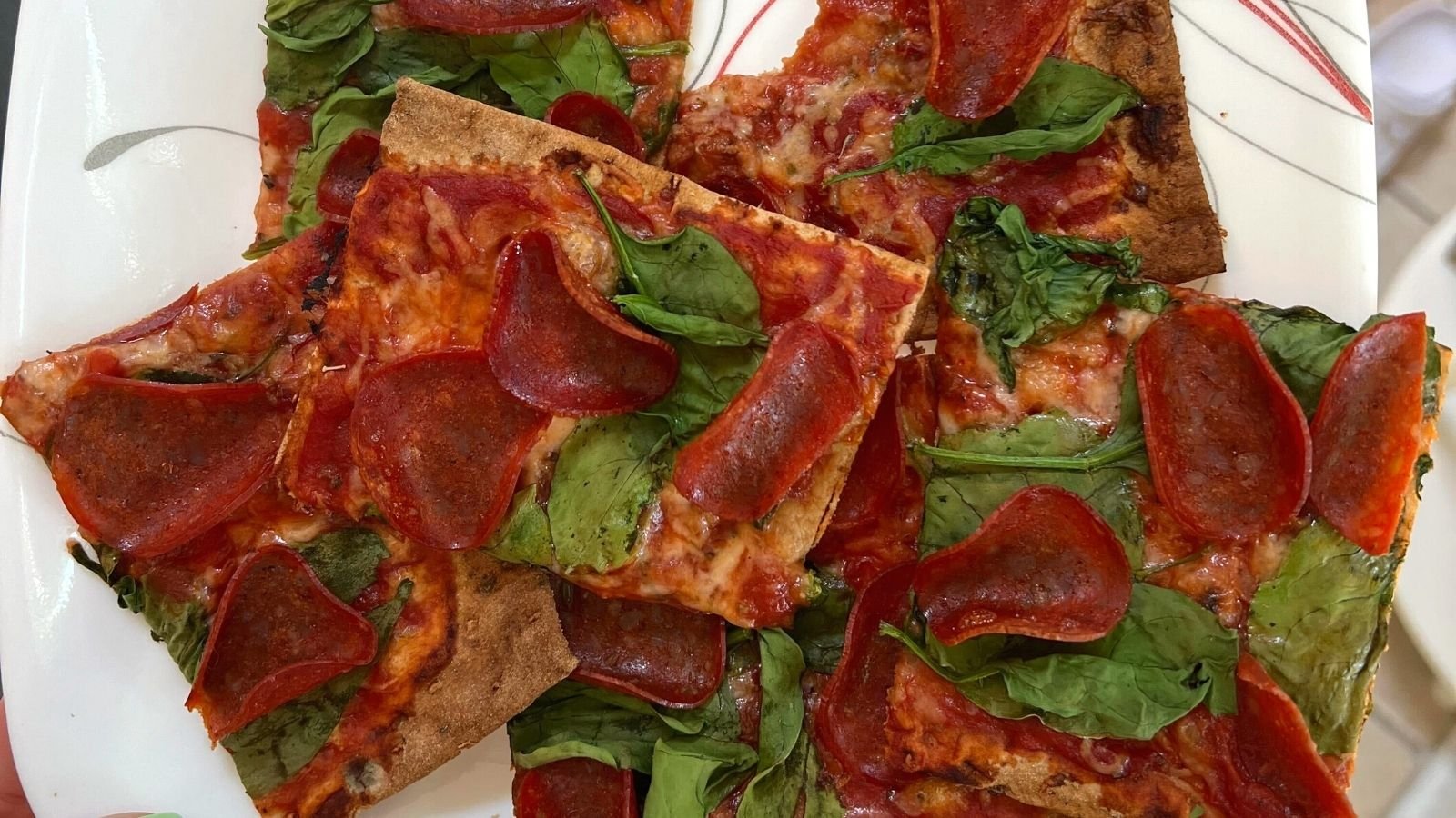 Lavash Flatbread Turkey Pizza