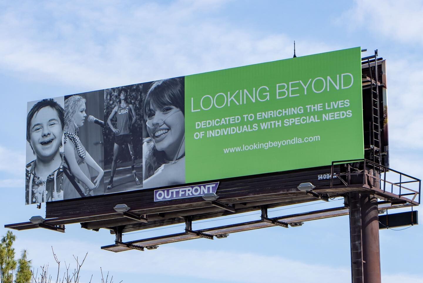 WE HAVE A BILLBOARD!! Thank you @outfrontmedia for choosing us as your charity partner ✨