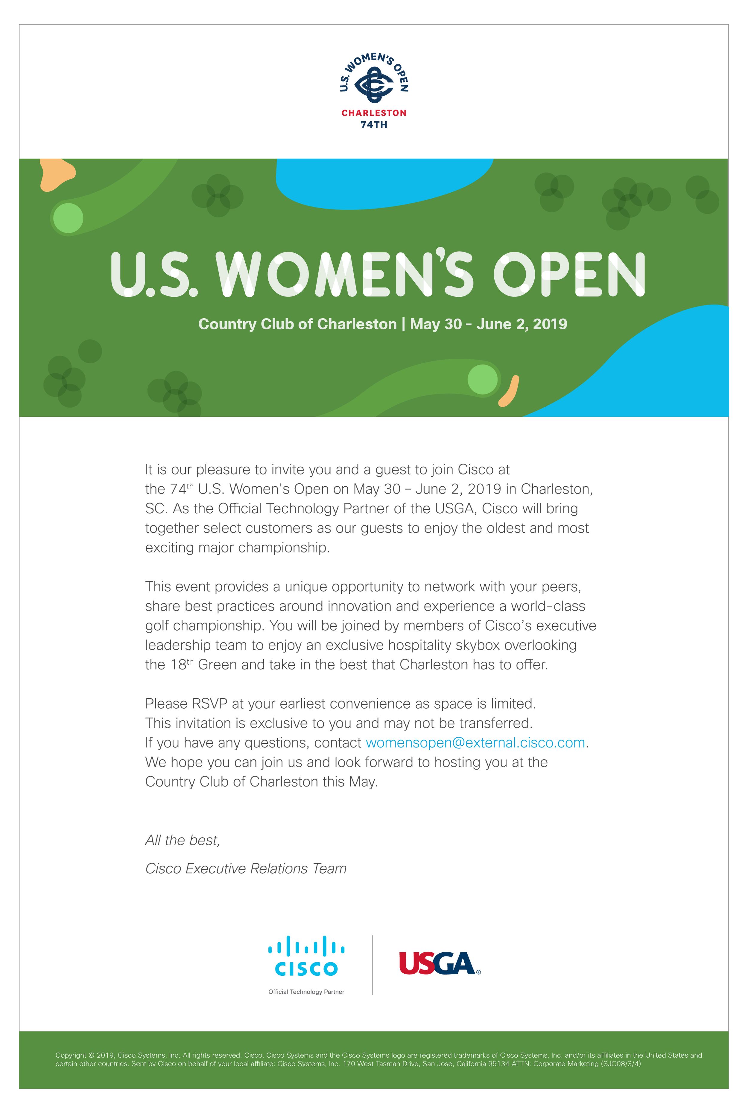 Partnership email template