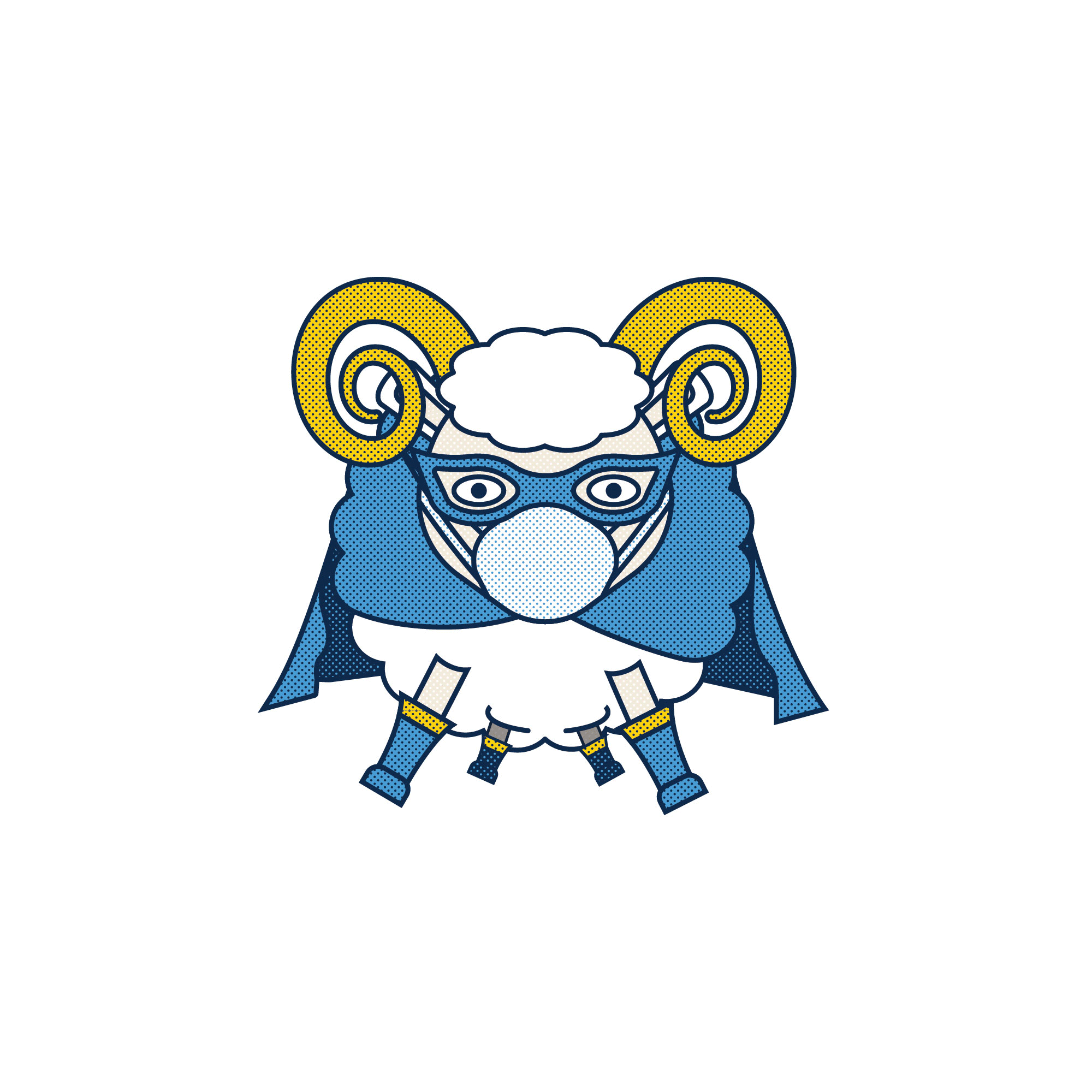 Animated “Super Ramses” GIF sticker