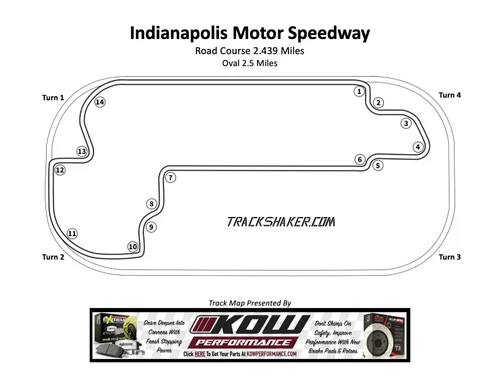 Track Day, HPDE & Road Racing Track Maps — Track Shaker