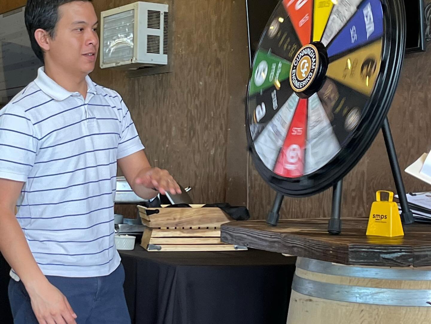 It&rsquo;s good to be back together! Last week, Cunningham hosted our annual company offsite meeting at @siltwineco in Clarksburg. We had a great time celebrating anniversaries with the Wheel of Winning, participating in continuous improvement, and p