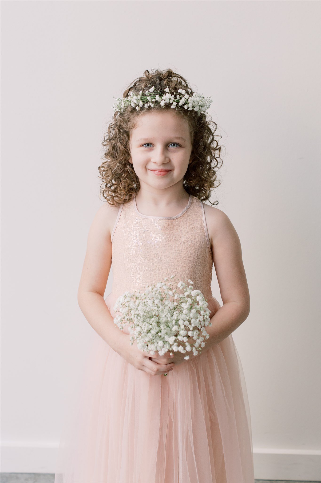 Baby s breath rustic hairstyle inspiration