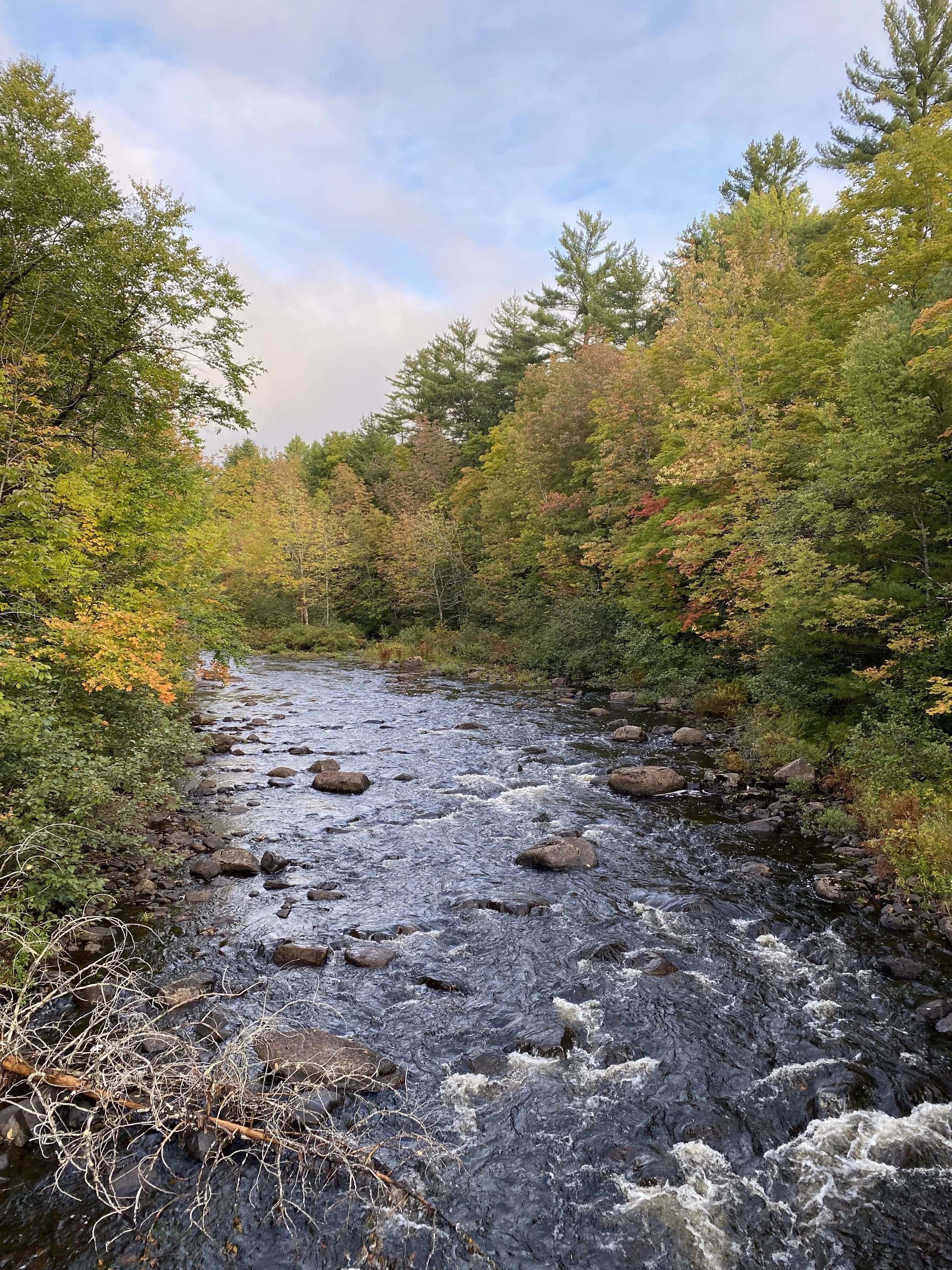 Fall in Maine's 100-mile wilderness.