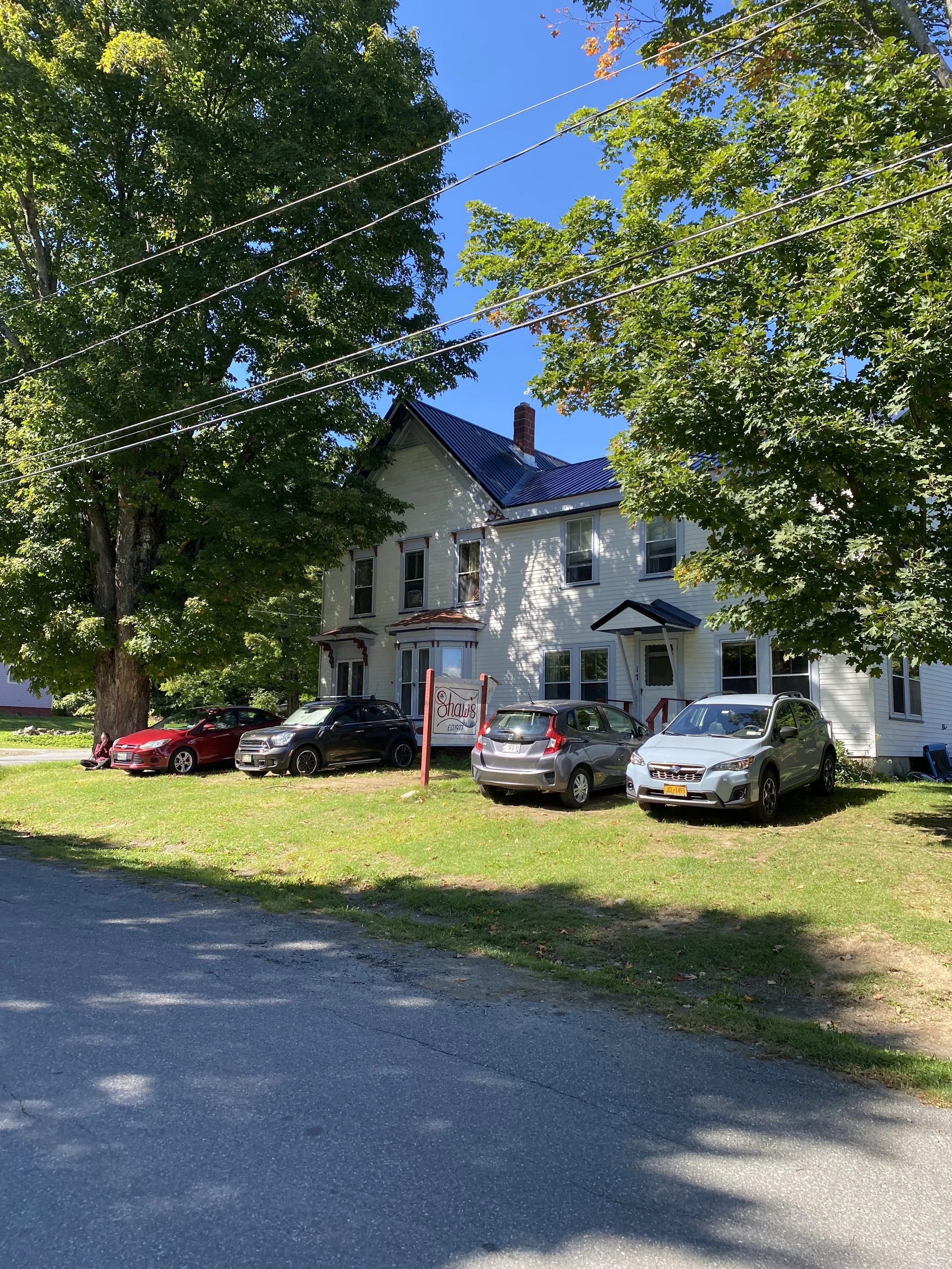 Shaw's Hiker Hostel in Monson, ME.