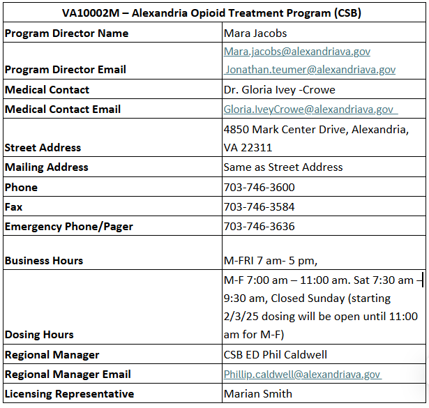 VA10002M – Alexandria Opioid Treatment Program (CSB)  .png